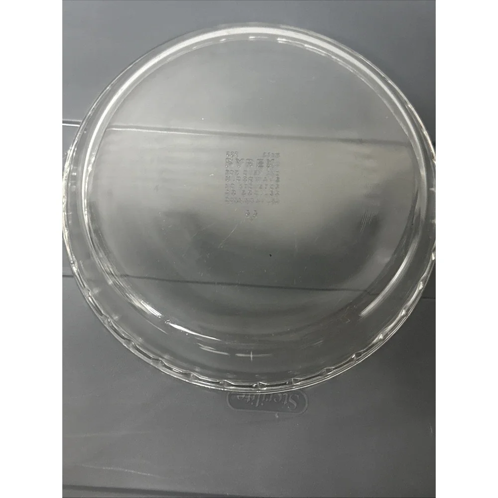 Vintage Pyrex # 229 Clear Glass‎ Deep Dish 9.5